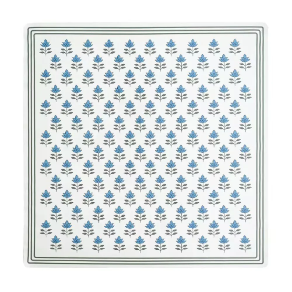 Vegan Leather Indigo Bloom Splat Mat - Image 4
