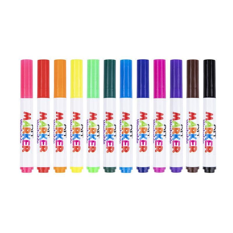 Washable Marker - 12 Colours - Image 2