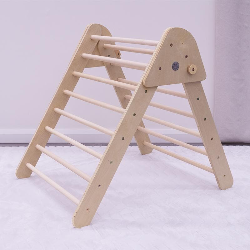 Wooden Climber and Slide Set - Image 4