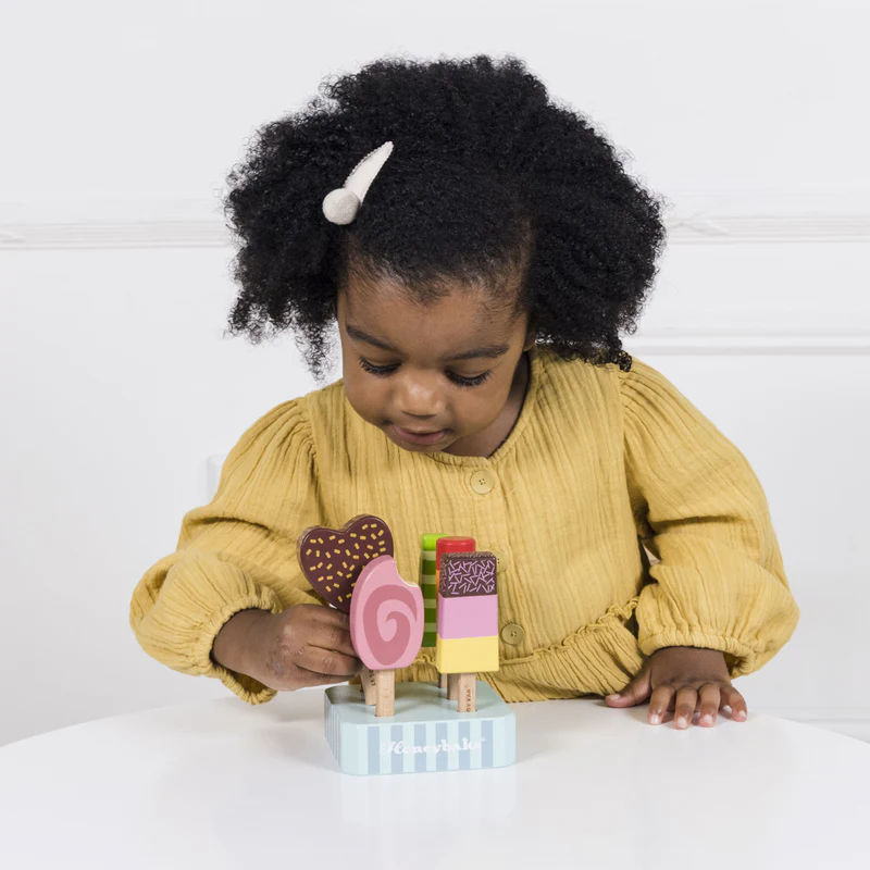 Wooden Ice Lollies Popsicles - 7 Piece - Image 3