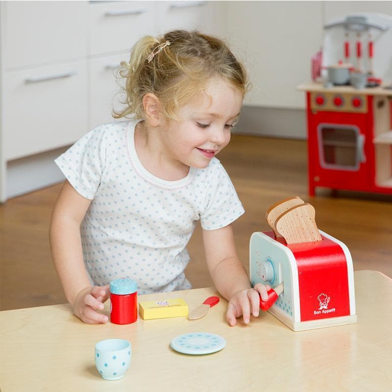 Wooden Toaster - Blue - Image 4